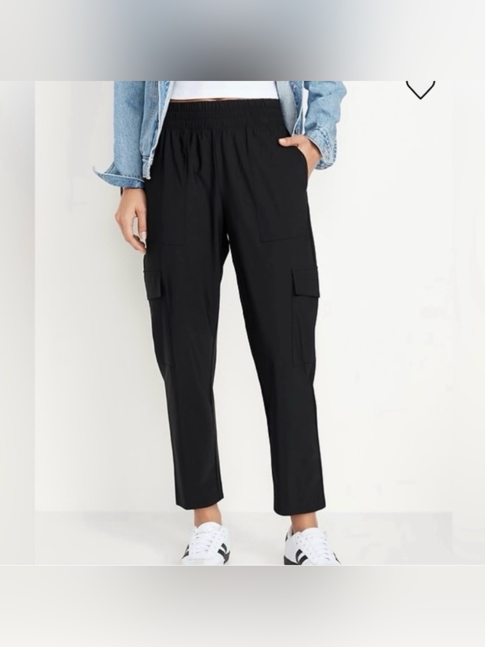 Old Navy Sleecktech Cargo Straight Leg Pants!
